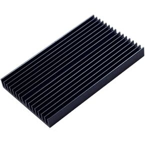 150 x 100 x 18mm Aluminum Heatsink for CPU/Multimedia Devices, 5.91 x 3.94 x 0.709 inch Heat