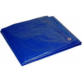 Foremost Tarp 81216 Cut Size Blue Tarp, 12x16 Feet