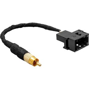 RED WOLF Rearview Camera Harness W/RCA Plug Replace HC3Z-19A387-B, HU5Z-19A387-A Fit for 2011-2016 Ford Lincoln w/SYNC 2 SYNC 3 System Converter 4" to 8" PNP Reverse Camera Adapter w/RCA Connector