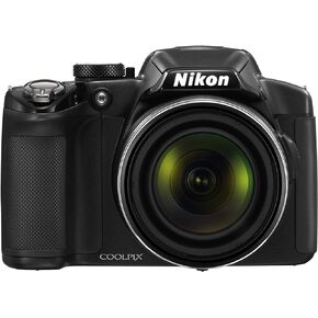 Nikon COOLPIX P510 16.1MP 42x Opt Zoom 3.0 LCD Digital Camera Black - (Renewed)