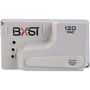 BXST Wiring Surge Protector for Home Appliances Voltage Adjustable Delay Protection Suitable for Air Conditioners/Refrigerators/TVs, Kitchens and Other Home Appliances 2400W. (120V)
