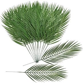 Artificial Fern Plants, Fake Greenery Shrubs Plastic Leaves Bushes Grass Shrub Bush for Indoor Outdoor Garden Verandah Wedding Party Decor Table Arrangement Decoration Red 4 Bunches