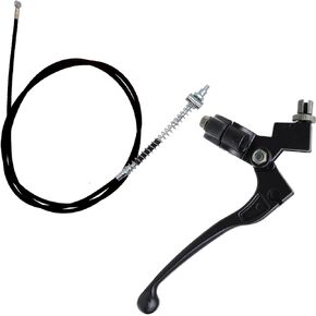Brake Lever Left and Rear Drum Brake Cable 67" 172cm Aftermarket Replacement Parts Fit for Coleman CT200U CT200U-EX BT200X MB165 MB200 Motorcycle Dirt Baja Mini Bike. (Black)