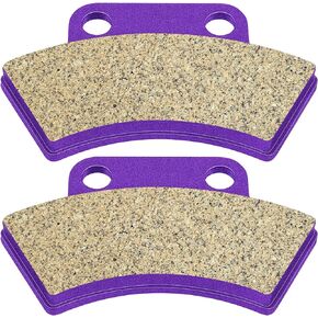 ECCPP Brake Pads Fits for 1987 1988 1989 1990 1991 1992 1993 1994 1995 1996 1997 1998 1999 2000 Polaris, FA232 Rear Brake Pads