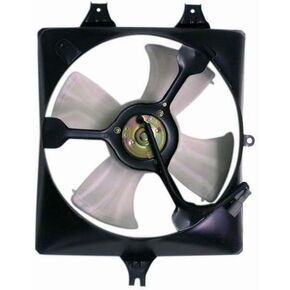 AC A/C Condenser Cooling Fan Assembly Passenger Right RH for 03-07 Honda Accord