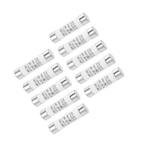 uxcell Ceramic Cartridge Fuses 20A 500V 10x38mm Fast Blow Replacement for Stereo Audio Alarm Amplifier Ceramic Fuses 10pcs