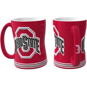 Ohio State Buckeyes 15 oz Relief Mug - Red