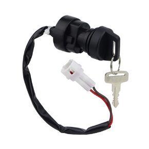 Hity Motor Ignition Key Switch for YFM350 YFZ350 Yamaha Raptor 350 2004-2013 Banshee 350 2002-2006 Warrior 350 2002-2004 Wolverine 350 2002-2009 Bruin 350 2004-2006 Grizzly 350 2007-2011