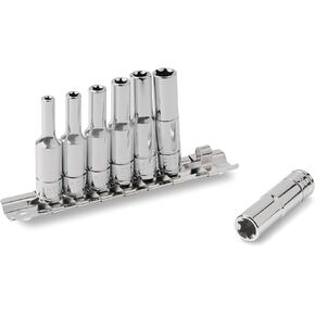 Titan 66320 7-Piece 1/4-Inch Drive Deep External Star Socket Set