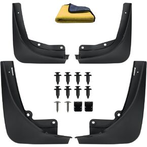 Mud Flaps Compatible with Model Y 2020-2023 Mud Guards Splash Guards Tire Protector Mudguard No Drilling Required Mudflaps Accessories