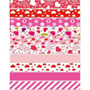 TUPARKA Valentine Paper Chains Valentine's Day Craft Paper Chains for Wedding and Festive Party Decoration