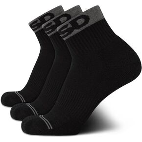 PSD Men's Athletic Socks - 3 Pack Cushion Quarter Cut Socks