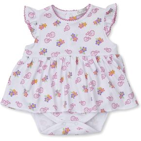 Kissy Kissy Baby Girls Infant Aloha Whales Print Bodysuit Dress