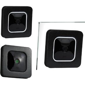 حامل نافذة متوافق مع Blink Outdoor (الجيل الثالث)، كاميرا Blink الداخلية، 2 حزمة كاميرا مثبتة على الحائط للنوافذ/الأبواب الزجاجية الفردية، حامل كاميرا الأمان، أسود in Kuwait