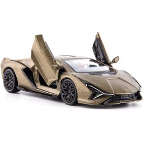1/36 Scale Sián FKP37 Casting Car Model, Zinc Alloy Toy Car for Kids, Pull Back Vehicles Toy Car for Toddlers Kids Boys Girls Gift