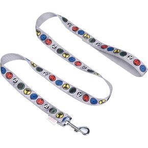 Marvel Comics Avengers 4 Foot Dog Leash (48 inch) | Cute Avengers Logo Dog Leash Easily Attaches to Any Dog Collar or Harness | Marvel Legends Avengers Logo Dog Leash