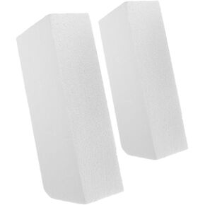 Foam Sculpting Blocks 2pcs Rectangular Foam Block Polystyrene Boards Polystyrene Foam Balls Foam Building Blocks Foam Brick Foam for Crafts Blocks for Crafts Foam Material