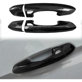 DEYTOP Door Handle Cover Compatible with Ford Mustang 2004-2014 Accessories Exterior Door Handle Cover for 2012 2013 2014 Mustang Accessories Door Handle Protector Trim （2004-2014）