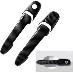 غطاء مقبض الباب متوافق مع ملحقات Ford Mustang 2015-2022 غطاء مقبض الباب الخارجي لـ 2015 2016 2017 2018 2019-2022 Mustang Accessories واقي مقبض الباب (2015-2022) in Kuwait