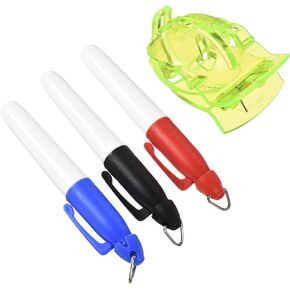 PATIKIL Golf Ball Liner, Clamp Style Line Marking Drawing Stencils Marker Alignment Tool with Pens Golf Sport in Kuwait