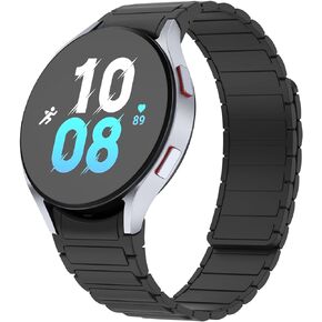 أساور Meliya متوافقة مع Samsung Galaxy Watch 6 Band 40mm 44mm، Galaxy Watch 6 Classic Bands 43mm 47mm، 20mm حزام بديل رياضي من السيليكون الناعم المغناطيسي لساعة Galaxy Watch 6 Band Women Men
