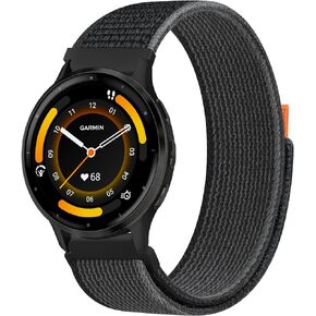 Meliya Bands Compatible with Garmin Vivoactive 4 / Venu 3 / Venu 2 Watch Band Women Men, Soft Nylon Sport Replacement Strap for Garmin Venu 3, Venu 2, Vivoactive 4, Forerunner 745/265/255 Smart Watch