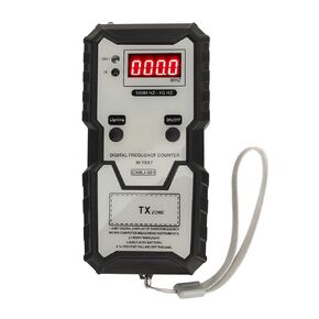Remote Key Frequency Tester, 100MHZ to 1GHZ Infrared Signal Remote Control Frequency Tester, Portable Key Fob Signal Tester Digital Frequency Meter Counter for Access Control