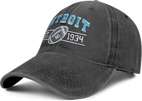 Embroidered City Football Hat for Men Women Adjustable Baseball Cap for Fans Unisex Football Gifts in Saudi Arabia
