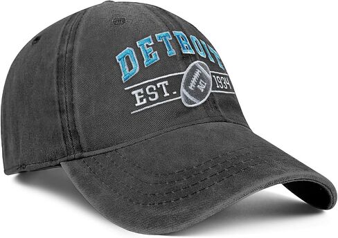 Embroidered City Football Hat for Men Women Adjustable Baseball Cap for Fans Unisex Football Gifts in Saudi Arabia