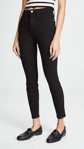 FRAME Women's Ali High Rise Skinny Cropped Cigarette Jeans in Saudi Arabia