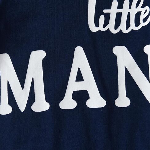 Newborn Infant Baby Boy Clothes Summer Short Sleeve Hooded Letter Print Romper Tops Shorts Outfits Set in Saudi Arabia