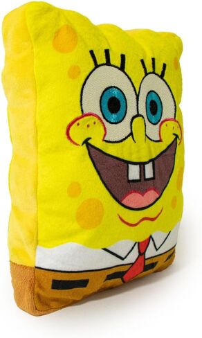 Buckle-Down Dog Toy, Nickelodeon, Plush Squeaker Rugrats Chuckie Face, 8" x 6" (DTPT-RRW) in Saudi Arabia