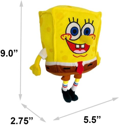 Buckle-Down Dog Toy, Nickelodeon, Plush Squeaker Rugrats Chuckie Face, 8" x 6" (DTPT-RRW) in Saudi Arabia