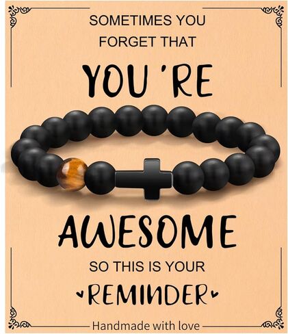 سوار متقاطع للأولاد، 2024 هدايا تخرج له، هدايا مسيحية للرجال الأب المتدين، كلية المدرسة الثانوية 5th الصف الثامن هدية التخرج للأولاد المراهقين، الابن، الحفيد، ابن الأخ، الأخ in Kuwait