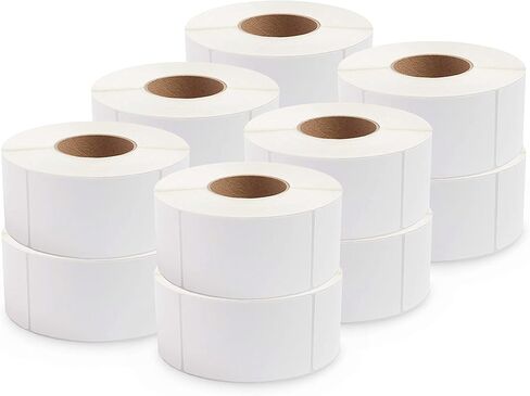 enKo [3 Rolls, 1050 Labels] - 3 x 5" Direct Thermal Labels, FBA Stickers, FN SKU Labels Compatible for Zebra/Eltron in Saudi Arabia