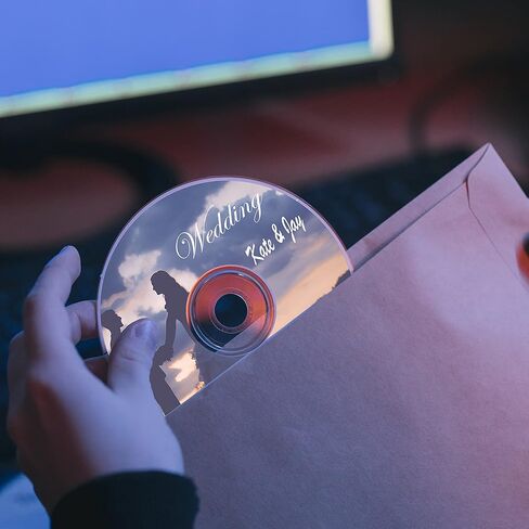 ملصقات أقراص CD/DVD القياسية المقاومة للتمزق من Mr-Label - طباعة نافثة للحبر/ليزر - لاصق دائم أبيض غير لامع - قطر. 4-5/8 بوصة على ورقة الحروف - 50 ملصق قرص 100 ملصق للعمود الفقري in Kuwait