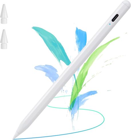 Apple Pencil 2nd Generation for iPad 10th Generation Pen,Stylus for iPad Air 5th Generation Pencil Apple iPad Pro Pen,iPad Mini 6th/5th,iPad 8th 9th 10th Gen,iPad Air 13-Inch iPad Pencil White in Saudi Arabia