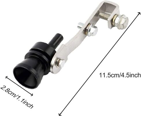 MATIRTFH Car Turbo Whistle Universal Aluminum Car Turbo Sound Exhaust Muffler Pipe Whistle Muffler Sounder Simulator for All Vehicles Models-L in Saudi Arabia