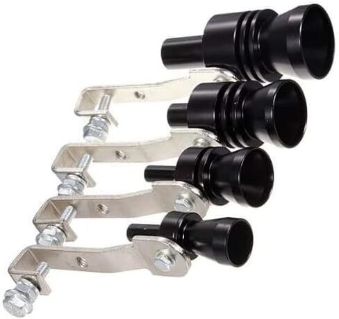 MATIRTFH Car Turbo Whistle Universal Aluminum Car Turbo Sound Exhaust Muffler Pipe Whistle Muffler Sounder Simulator for All Vehicles Models-L in Saudi Arabia
