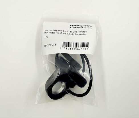 Ebike Universal Thumb Throttle Speed Shifter Cable Length 28cm (WP Water Proof 3-pin Connector) in Saudi Arabia