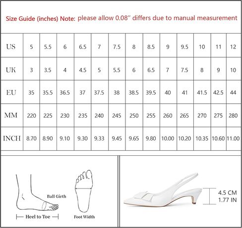 Modatope هريرة الكعوب للنساء القوس أشار مغلقة اصبع القدم Slingback كعب منخفض الصنادل النساء مضخات فستان الزفاف الأحذية in Kuwait
