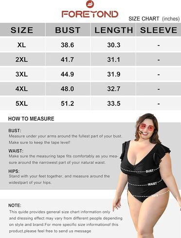 FOREYOND Plus Size Swimsuit for Women Tummy Control One Piece Full Coverage Plus Size Bathing Suit Retro Ruffle Swimwear in Saudi Arabia