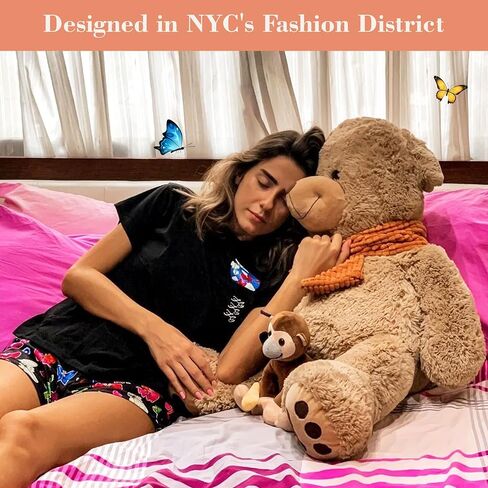 مجموعة بيجامة لطيفة للنساء من Nap 'N' Dream، بيجامة لطيفة للنساء، طقم بيجامة قصيرة على شكل فراشة in Saudi Arabia