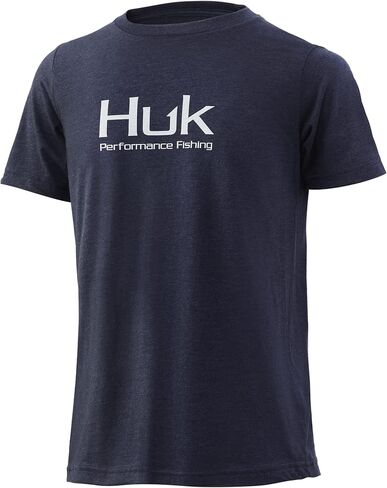 HUK Unisex-Child Tee | Kids Performance Fishing T-Shirt in Saudi Arabia