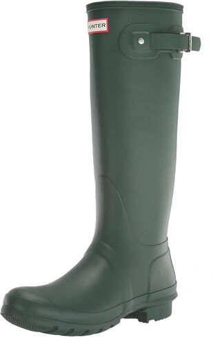 Hunter Women's Original Tall Rain Boots,Hunter Green (Matte) Size 9 in Saudi Arabia