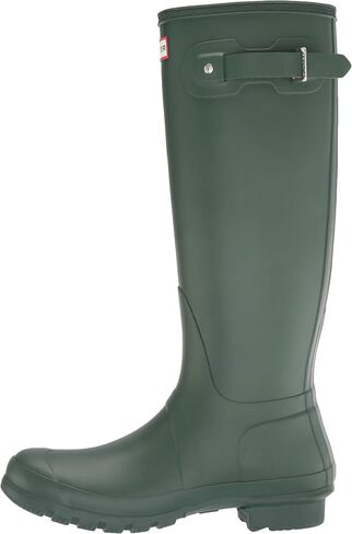 Hunter Women's Original Tall Rain Boots,Hunter Green (Matte) Size 9 in Saudi Arabia