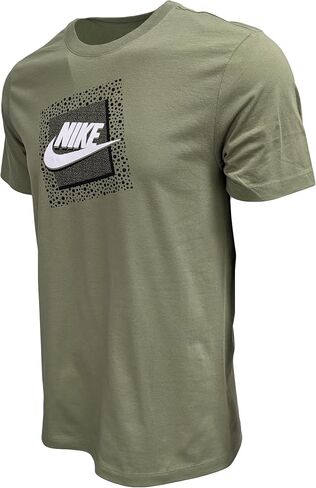 تي شيرت Nike Sportswear للرجال بشعار (كبير، صندوق أخضر شاحب/أسود) in Saudi Arabia