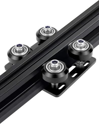QWORK 3D Printer POM Roller, 20 Pcs High Speed Gantry Wheels, V-Slot Bearing Wheel, POM Pulley Wheel with 625ZZ Bearing, for Ender 3 Pro CR-10, CR-10S Series 3D Printer CNC Machines in Saudi Arabia