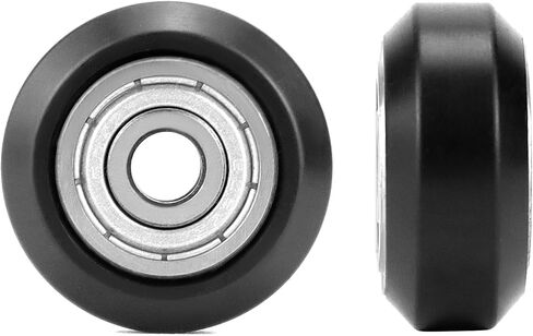 QWORK 3D Printer POM Roller, 20 Pcs High Speed Gantry Wheels, V-Slot Bearing Wheel, POM Pulley Wheel with 625ZZ Bearing, for Ender 3 Pro CR-10, CR-10S Series 3D Printer CNC Machines in Saudi Arabia