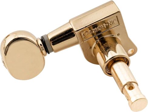 Wilkinson 6-in-line E-Z-LOK Mini Oval Button Guitar Tuners Machine Heads Tuning Pegs Keys Set for Fender Strat/Tele Electric Guitar, Black in Saudi Arabia